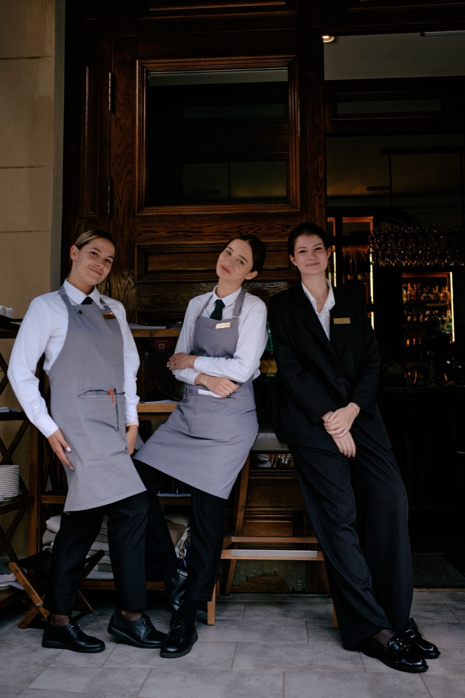 Hospitality staff in uniform, representative of the talent InternLinks places in U.S. hotels.